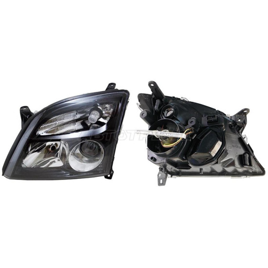 Фара OPEL VECTRA C 02-05/SIGNUM 03-06 лев черная, под корректор TYC