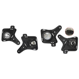 Фары противотуманные Тойота Королла Toyota Corolla E150 (2006-2010) комплект 2 штуки левая и правая SAT высокое качество