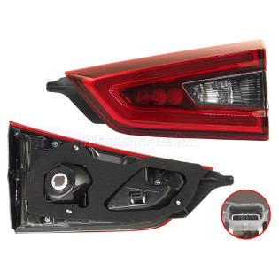 Фонарь в крышку багажника NISSAN QASHQAI 17-22 прав LED SAT