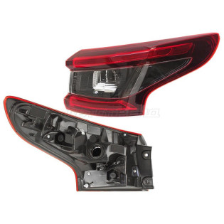 Фонарь задний NISSAN QASHQAI 17-22 прав LED SAT