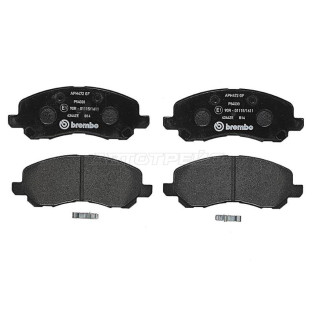 Колодки тормозные перед MITSUBISHI OUTLANDER 05-12/COLT CY2A 07-/LANCER CS5# 00-07 BREMBO