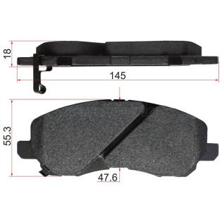 Колодки тормозные перед MITSUBISHI OUTLANDER 05-12/COLT CY2A 07-/LANCER CS5# 00-07 SAT