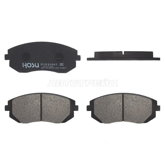 Колодки тормозные перед SUBARU IMPREZA GR 07- FORESTER SH 07- HOSU