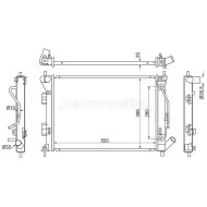 Радиатор Hyundai Creta 15-20 / Elantra 10-16 / Kia Ceed 12-18 / Soul 08-14 / Hyundai i30 11-17 SAT