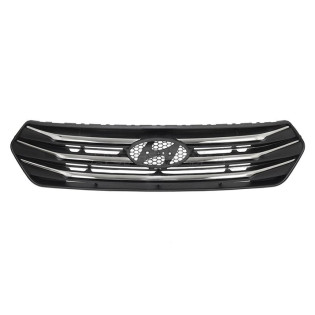 Решетка радиатора HYUNDAI CRETA 16-20 серая, хром SAT