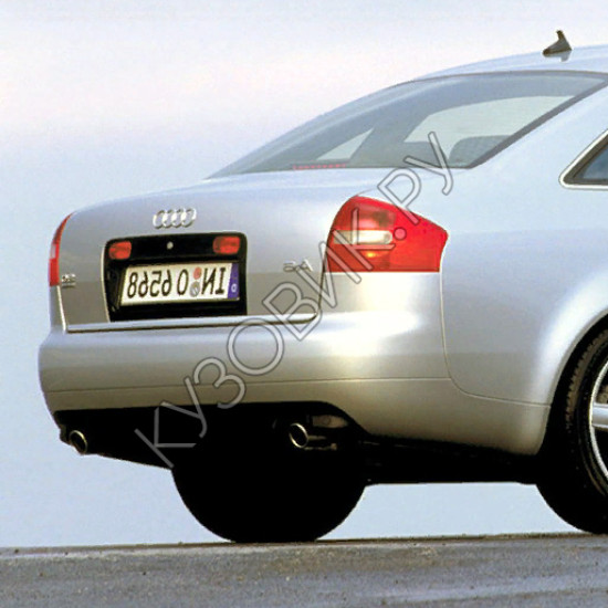 Бампер задний в цвет кузова Audi A6 C5 (2001-) рестайлинг