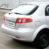 Бампер задний в цвет кузова Chevrolet Lacetti (2004-2013) хэтчбек GAN - Switchblade Silver - Серебристый