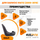 Брызговик передний Дэу Матиз Daewoo Matiz (2000-2015) левый KUZOVIK