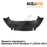 Защита переднего бампера Ford Mondeo 4 (2010-2014) рестайлинг KUZOVIK