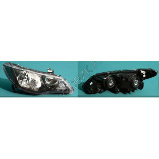 Фара правая Honda Civic 4D (2005-2011) DEPO