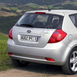 Бампер задний в цвет кузова Kia Ceed 1 (2006-2010)