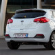 Бампер задний в цвет кузова для Kia Ceed 2 (2012-2015) Бампер задний в цвет кузова для Kia Ceed 2 (2012-2015)