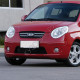 Бампер передний в цвет кузова Kia Picanto 1 (2007-2011) рестайлинг с птф