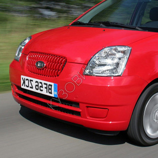 Бампер передний в цвет кузова Kia Picanto 1 (2004-2007) без отверстия птф