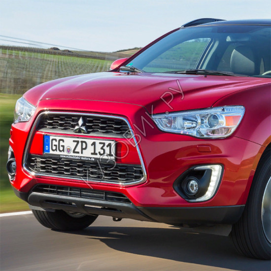 Бампер передний в цвет кузова Mitsubishi ASX (2012-2016) рестайлинг Бампер передний в цвет кузова Mitsubishi ASX (2012-2016) рестайлинг