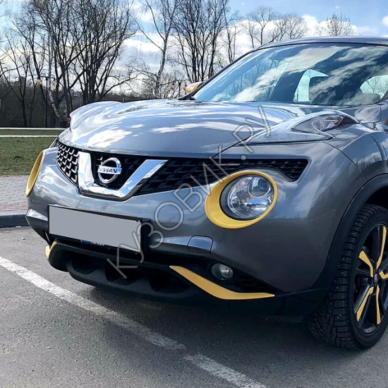 Бампер передний в цвет кузова Nissan Juke 1 (2014-2019) рестайлинг