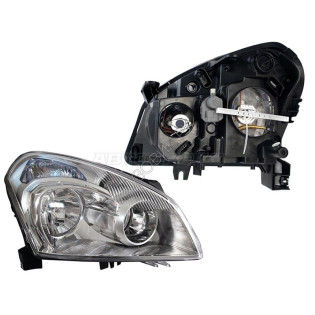 Фара NISSAN QASHQAI/DUALIS 06-10 прав галоген, с электрокорректором (Евросвет) TYC