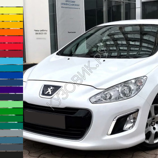 Бампер передний в цвет кузова Peugeot 308 (2011-2015) рестайлинг