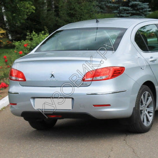 Бампер задний в цвет кузова Peugeot 408 (2010-)