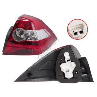 Фонарь задний RENAULT MEGANE II 02-05 прав 4D (с платой) MARS