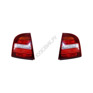 Фонари задние Шкода Октавия Skoda Octavia A4 Tour (2000-2010) комплект 2 штуки левый и правый DEPO высокое качество