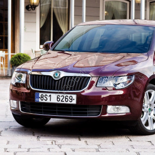 Бампер передний в цвет кузова Skoda Superb B6 (2008-2015)