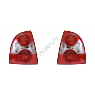 Фонари задние Фольцваген Пассат Volkswagen Passat B5 + (2000-2005) комплект 2 штуки левый и правый DEPO высокое качество