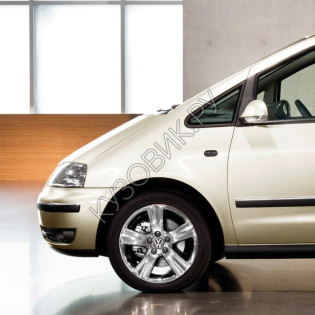 Крыло переднее левое в цвет кузова Volkswagen Sharan (2000-2010)